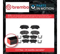 Brake Pads Set fits KIA CEED JD 1.6D Front 2012 on Brembo 581013XA00 581013XA20