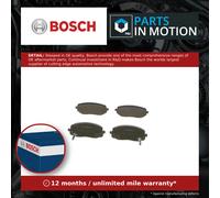0986 494 064 Front Brake Pad Set 4x Pads Integrated Wear Indicator Braking Bosch
