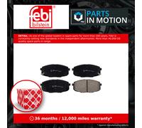 FEBI BILSTEIN 170119 Brake pad set