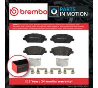 Brake Pads Set fits KIA PROCEED 1.6D Front 2018 on D4FE Brembo Quality New