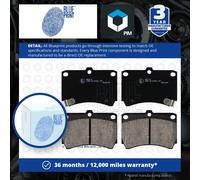 BLUE PRINT ADM54249 Brake pad set