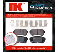 NK Rear Brake Pad Set for Kia Sportage 2.0 D4EA 2004-2006 NK223521 Replacement