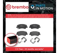 Brake Pads Set fits KIA RIO Mk3 1.4D Front 11 to 17 D4FC Brembo 1360212006K New