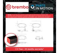 Brake Pads Set fits KIA RIO Mk4 1.4D Front 2017 on D4FC Brembo 58101H8A50 New