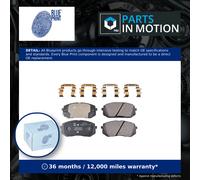 Brake Pads Set fits KIA SELTOS 2.0 Front 19 to 23 G4NH Blue Print 58101A2A35 New