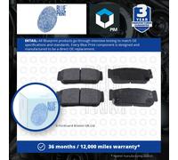 BLUE PRINT ADG042111 Brake pad set