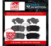 FEBI BILSTEIN 177077 Brake pad set