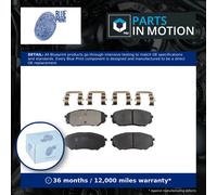 Brake Pads Set fits KIA SORENTO UM 3.5 Front 2018 on G6DC Blue Print 58101C5A70