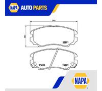 Brake Pads Set fits KIA SOUL AM 1.6D Front 09 to 14 D4FB Brembo 581011FE00 New