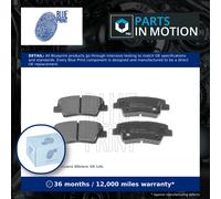 ADL ADG042100 BRAKE PAD SET DISC BRAKE Rear