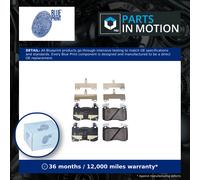 Brake Pads Set fits KIA STINGER CK 3.3 Front 2017 on G6DP Blue Print 58101J5A55