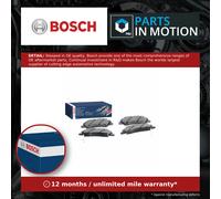 Bosch Genuine Front Brake Pad Set for Kia Rio CRDi D4FC 1.4 (09/2011-12/2017)