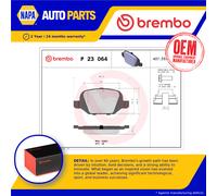 Brake Pads Set fits LADA XRAY 1.6 Rear 2019 on H4M Brembo 11196350208900 Quality