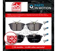 Febi 16172 Disc Brake Brake Pad Set Fits Alfa Romeo 145 1.8 i.e. 16V T.Spark