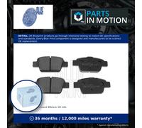 Brake pads Rear Axle ADL144204 BLUE PRINT for FIAT ALFA ROMEO LANCIA