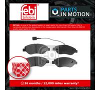 Brake Pads Set fits LANCIA DELTA Mk3 1.6D Front 09 to 14 71770002 71770112 Febi