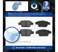 Brake Pads Set Rear ADL144204 Blue Print 77364590 77364590S1 77365809 77365809S1