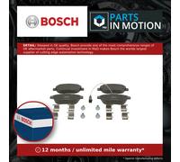 Brake Pads Set fits FIAT STILO 192 Front 1.4 1.6 1.8 1.9D 01 to 07 Genuine Bosch