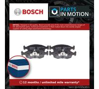 Bosch Brake Pad Set 0 986 494 687 (BP1682) Front Axle ECE-R90 Copper-Free Set of 4