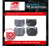 Brake Pads Set fits LAND ROVER DEFENDER L316 3.5 Rear 90 to 94 With ABS Febi New