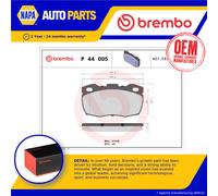Brake Pads Set fits LAND ROVER DEFENDER L316, L317 2.4D Front 06 to 16 Brembo