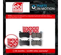 FEBI Bilstein Brake Pad Set 177323 – Front – Fits Range Rover L405 5.0 (2012-on)