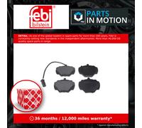 Brake Pads Set fits RANGE ROVER Mk1 3.9 Rear 88 to 94 LR032954 RTC4519 RTC5762