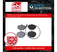 Brake pads Rear Axle 116399 FEBI BILSTEIN for LAND ROVER DISCOVERY I