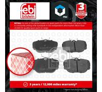 Brake Pads Set Rear 16353 Febi SFP100470 SFP100490 SFP500130 STC1879 STC3684 New