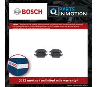 Bosch BP1119 - Brake Pads Car Rear Axle - Bosch Quality - Reduced Noise and Dust - ECE-R90 Certified - Copper-Free - 1 Set of 4 Pads