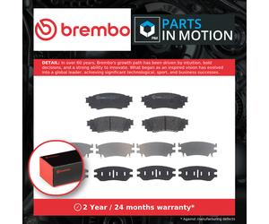 Brake Pads Set fits LEXUS ES350 2.5 Rear 2018 on 2GR-FKS Brembo 044660E060 New