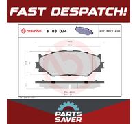 Brake Pads Set fits LEXUS IS250 Mk2, Mk3 2.5 Front 05 to 15 4GR-FSE Brembo New