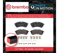 Brake Pads Set fits MAN TGE UY, UZ 2.0D Front 2016 on Brembo 65508206000 Quality