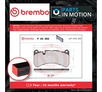 Brake Pads Set fits MASERATI GHIBLI Mk3 3.0 Front 2013 on Brembo 980139070 New