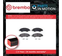 Brake Pads Set fits MAXUS V80 2.5D Front 2010 on Brembo C00013517 Quality New