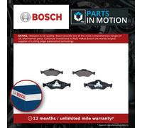 Brake Pads Set fits MAZDA 121 Mk3 1.3 Front 99 to 02 Automatic Transmission New