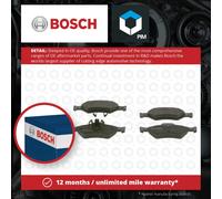 Bosch 0986424645 Disc Brake Brake Pad Set Front Braking Fits Ford Mazda