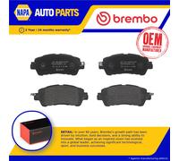 Brake Pads Set fits MAZDA 2 1.5 Front 2014 on Brembo D0Y13328ZA DAY43328ZA New