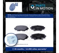 BLUE PRINT ADM542109 Brake pad set