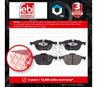 Brake Pads Set fits MAZDA 5 CR19, CW Front 1.8 2.0 1.6D 2.0D 2005 on BPYK23ZA9C
