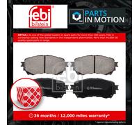 FEBI BILSTEIN 170297 Brake pad set