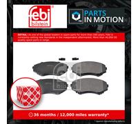 FEBI BILSTEIN 170858 Brake pad set