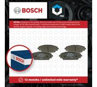 Brake Pad Set For Disc Front 15.7mm Thickness Fits Mazda 3 CX-3 BOSCH 0986494804