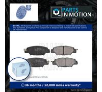 Rear Brake Pads CX5 Set Kit Fits Mazda KAY0-26-48Z Blue Print ADM542114