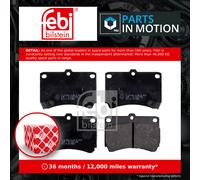 FEBI BILSTEIN 16195 Brake pad set