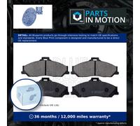 Brake Pads Set fits FORD RANGER ET 2.5D Front 99 to 12 Blue Print XM342001AB New