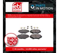 FEBI BILSTEIN 116404 Brake pad set