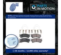 Blue Print Brake Pad Set ADM54250 – Front Axle – Fits Mazda, Ford
