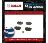 Brake pads 0 986 494 058 BOSCH for MERCEDES-BENZ 190