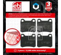 Brake Pads Set fits MERCEDES C220 S202, W202 Rear 2.2 2.2D 93 to 01 A0004200120